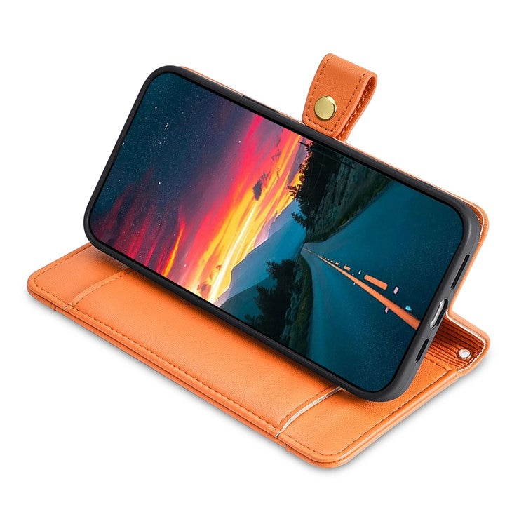 For Honor 200 Lite 5G Global Sheep Texture Cross-body Zipper Wallet Leather Phone Case(Orange) - Honor Cases by PMC TechLife | Online Shopping South Africa | PMC TechLife | Buy Now Pay Later Mobicred