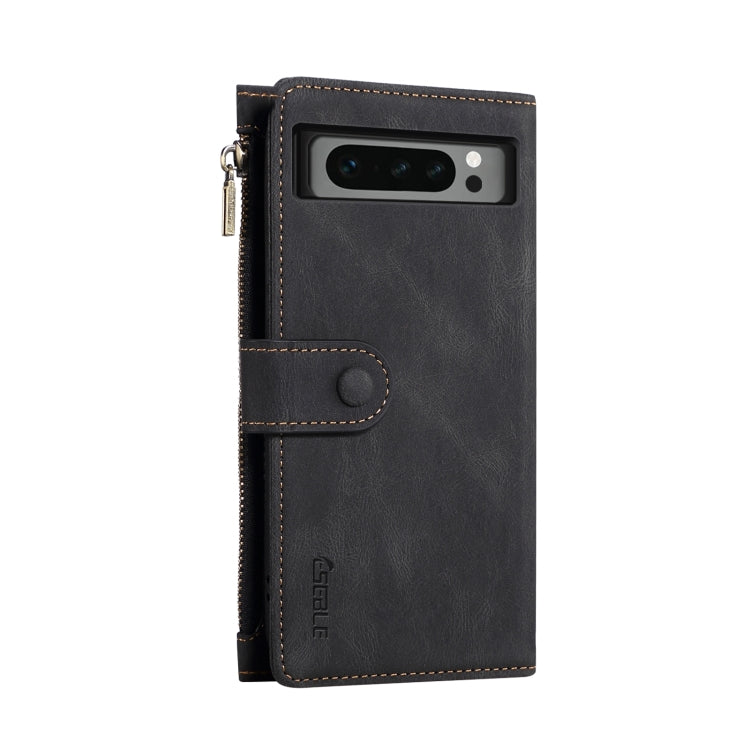 For Google Pixel 8 Pro ESEBLE Retro Frosted RFID Flip Leather Phone Case(Black) - Google Cases by ESEBLE | Online Shopping South Africa | PMC TechLife | Buy Now Pay Later Mobicred