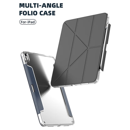 For iPad Pro 13 2024 Mutural Deformation Stand Smart Leather Tablet Case(Dark Blue) - iPad Pro 13 2024 Cases by Mutural | Online Shopping South Africa | PMC Jewellery | Buy Now Pay Later Mobicred