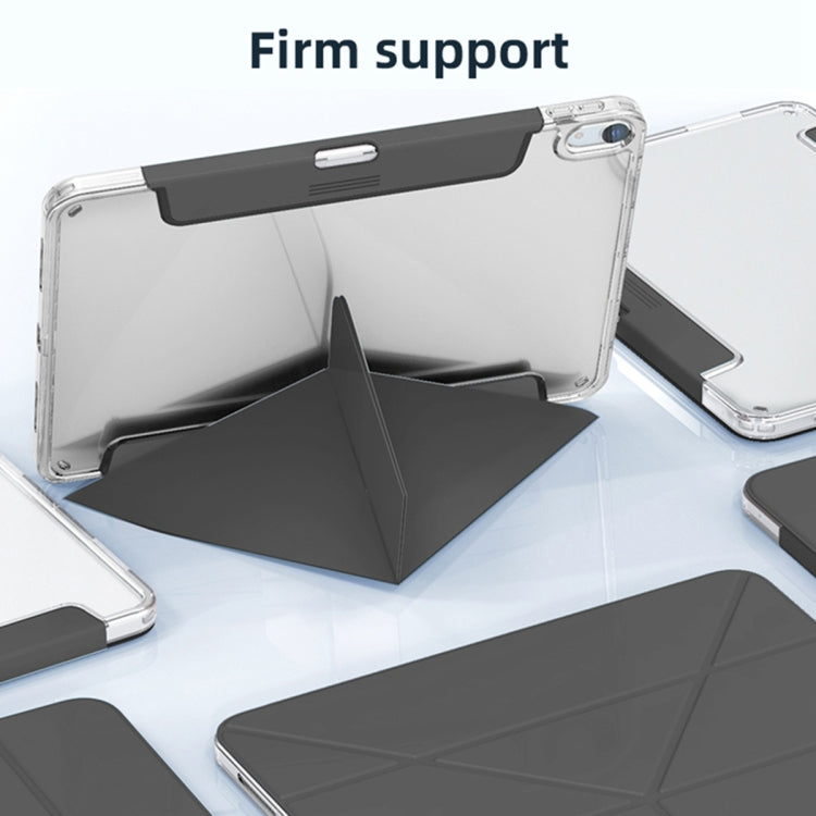 For iPad Pro 11 2022 / 2021 / 2020 Mutural Deformation Stand Smart Leather Tablet Case(Dark Blue) - free shipping - PMc TechLife - Order now!