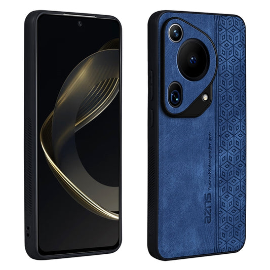 For Huawei Pura 70 Ultra AZNS 3D Embossed Skin Feel Phone Case(Sapphire Blue) - Huawei Cases by AZNS | Online Shopping South Africa | PMC Jewellery | Buy Now Pay Later Mobicred