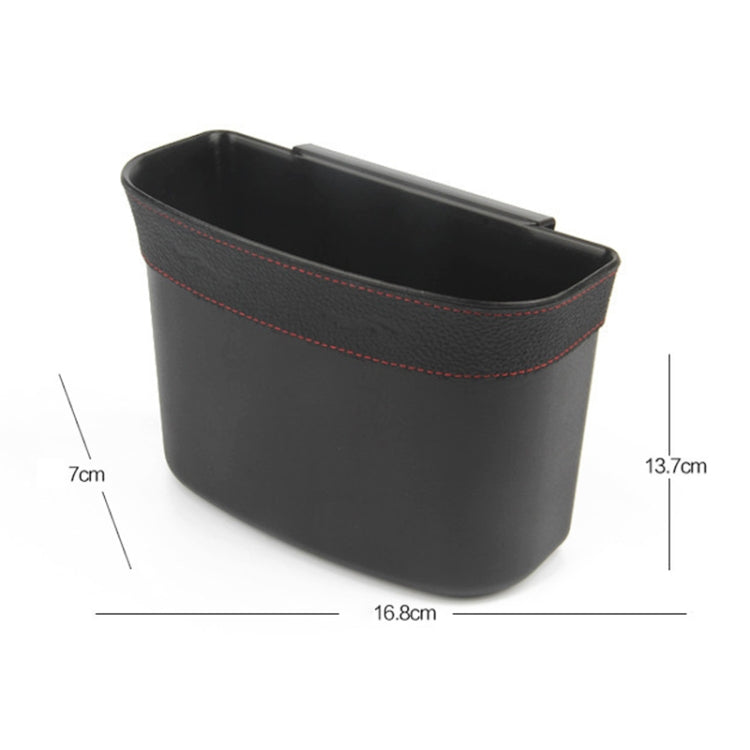 Car Trash Can Car Hanging Sundries Storage Box(Black) - Stowing Tidying by PMC Jewellery | Online Shopping South Africa | PMC Jewellery | Buy Now Pay Later Mobicred