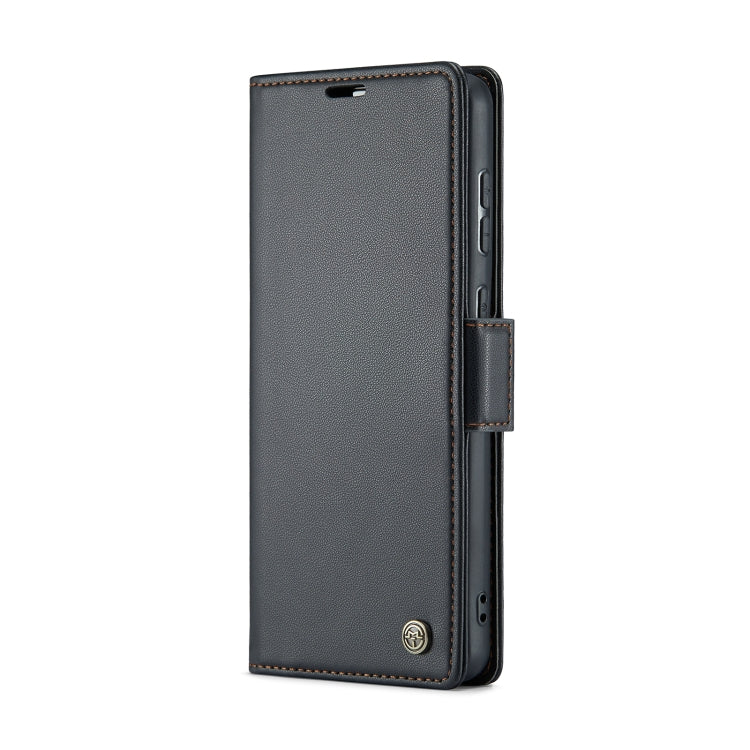 For Samsung Galaxy S20 CaseMe 023 Butterfly Buckle Litchi Texture RFID Anti-theft Leather Phone Case(Black) - free shipping - PMC TechLife - Order now!