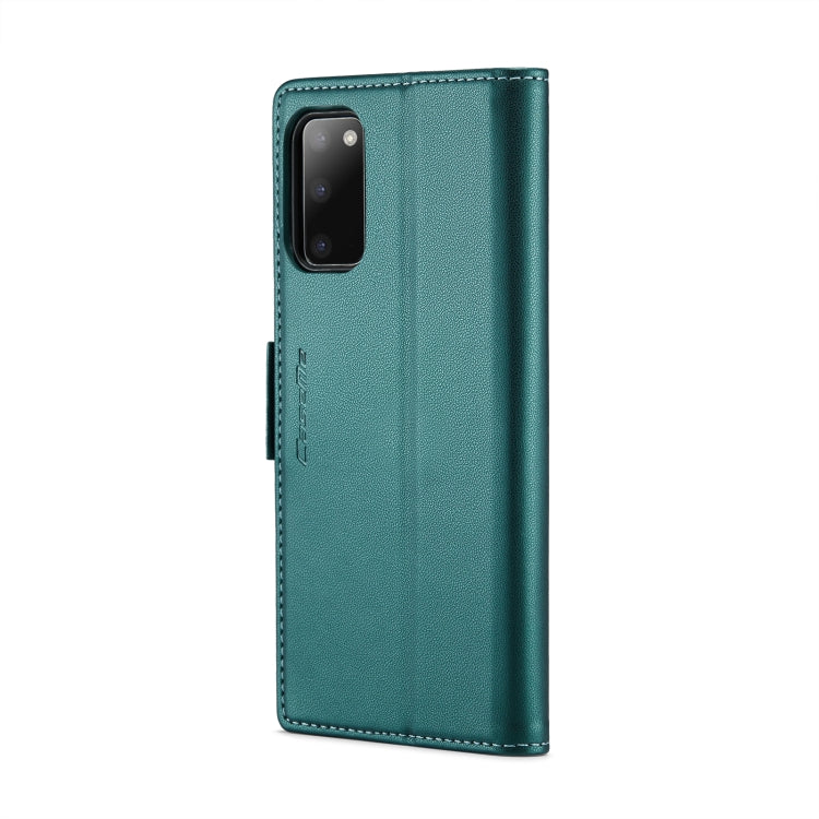 For Samsung Galaxy S20 CaseMe 023 Butterfly Buckle Litchi Texture RFID Anti-theft Leather Phone Case(Pearly Blue) - free shipping - PMC TechLife - Order now!