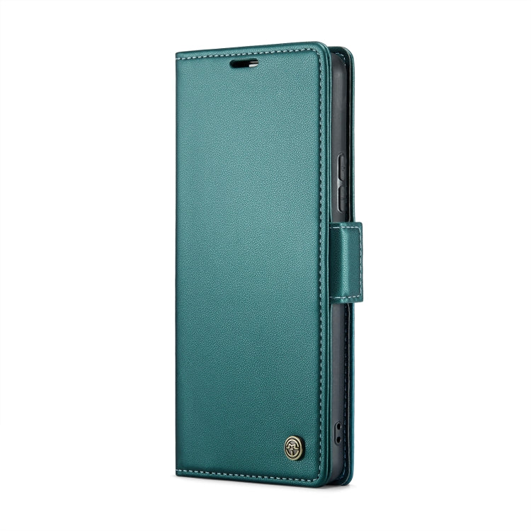For Samsung Galaxy A53 CaseMe 023 Butterfly Buckle Litchi Texture RFID Anti-theft Leather Phone Case(Pearly Blue) - free shipping - PMC TechLife - Order now!