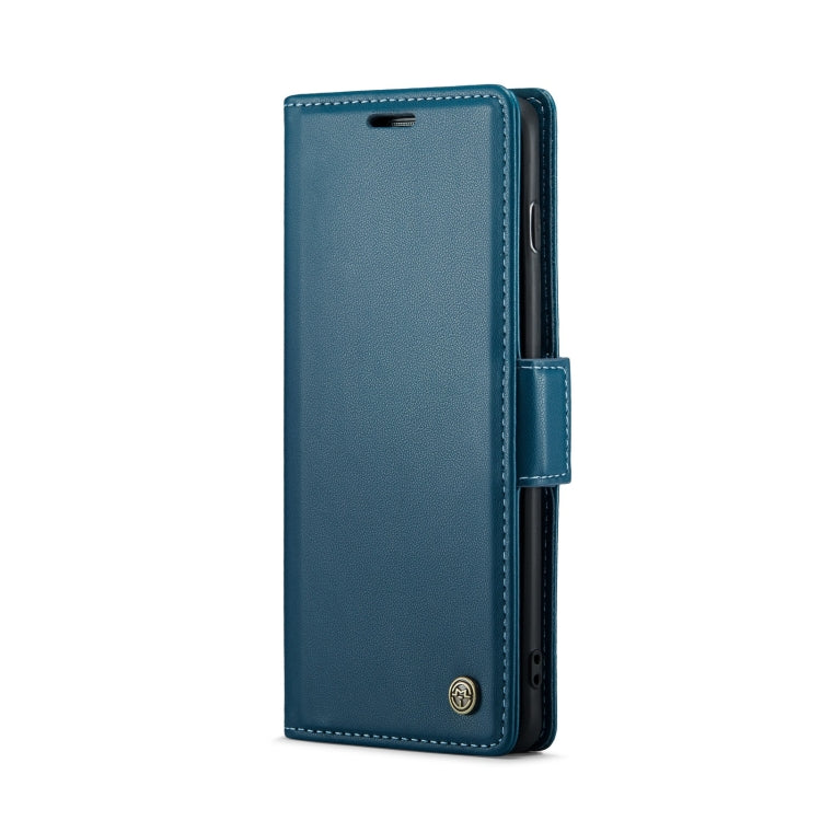 For Samsung Galaxy S10 CaseMe 023 Butterfly Buckle Litchi Texture RFID Anti-theft Leather Phone Case(Blue) - Galaxy Phone Cases by CaseMe | Online Shopping South Africa | PMC Jewellery | Buy Now Pay Later Mobicred