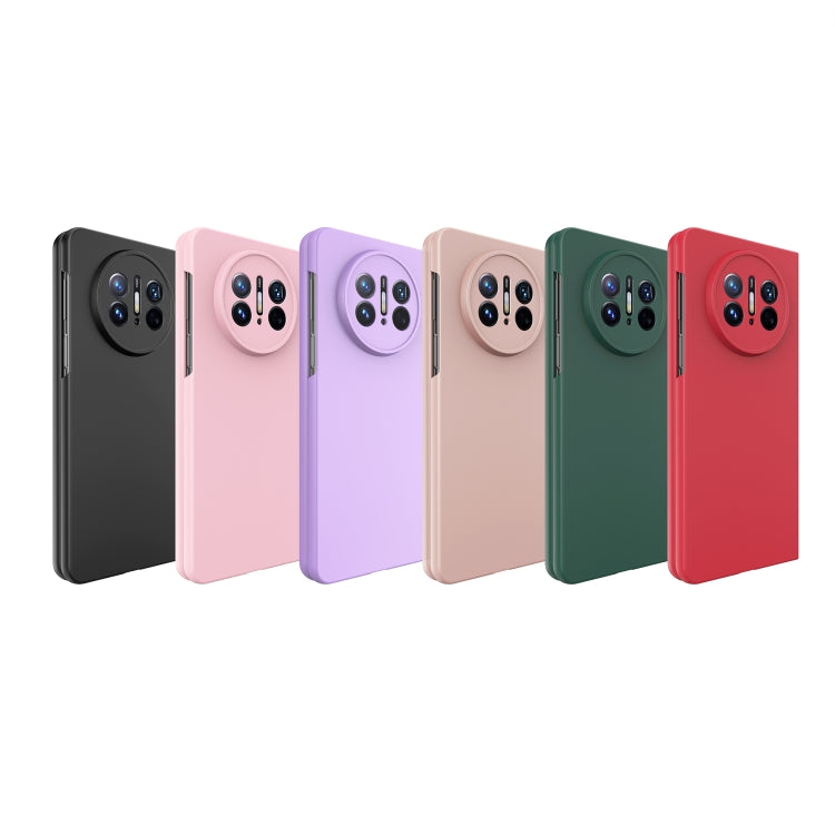 For Huawei Mate X3 Oil-sprayed Integrated Phone Case(Purple) - Huawei Cases by PMC TechLife | Online Shopping South Africa | PMC TechLife | Buy Now Pay Later Mobicred