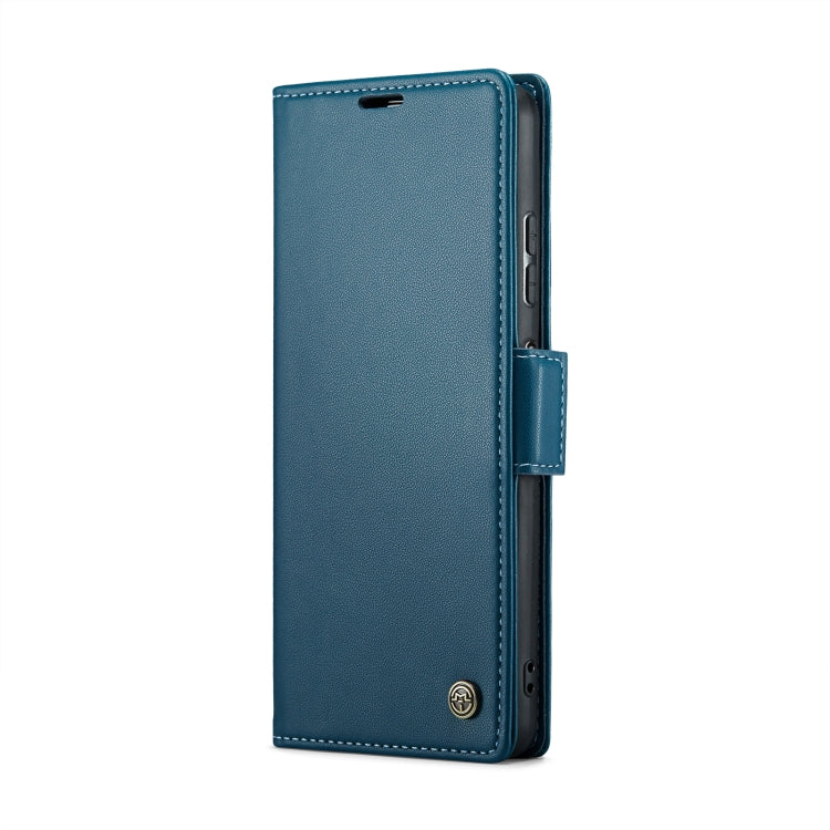 For Xiaomi Redmi Note 12 4G Global CaseMe 023 Butterfly Buckle Litchi Texture RFID Anti-theft Leather Phone Case(Blue) - Xiaomi Cases by CaseMe | Online Shopping South Africa | PMC Jewellery | Buy Now Pay Later Mobicred