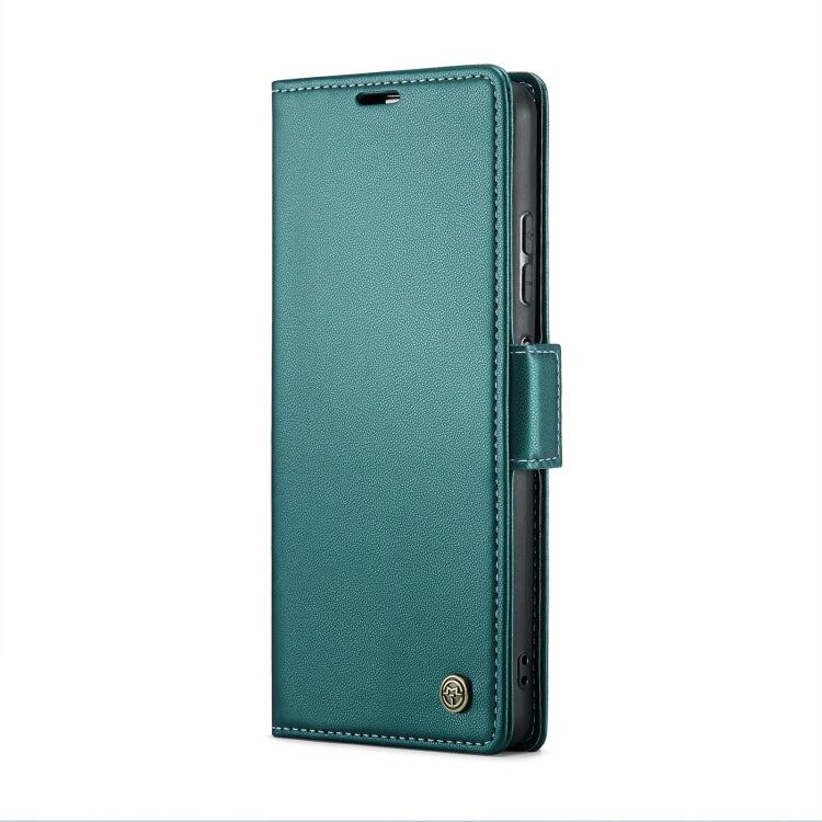 For Xiaomi Redmi Note 12 4G Global CaseMe 023 Butterfly Buckle Litchi Texture RFID Anti-theft Leather Phone Case(Pearly Blue) - Xiaomi Cases by CaseMe | Online Shopping South Africa | PMC Jewellery | Buy Now Pay Later Mobicred