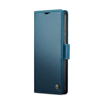 For Xiaomi 14 Pro CaseMe 023 Butterfly Buckle Litchi Texture RFID Anti-theft Leather Phone Case(Blue) - 14 Pro Cases by CaseMe | Online Shopping South Africa | PMC Jewellery | Buy Now Pay Later Mobicred