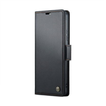 For Xiaomi 14 CaseMe 023 Butterfly Buckle Litchi Texture RFID Anti-theft Leather Phone Case(Black) - 14 Cases by CaseMe | Online Shopping South Africa | PMC Jewellery | Buy Now Pay Later Mobicred