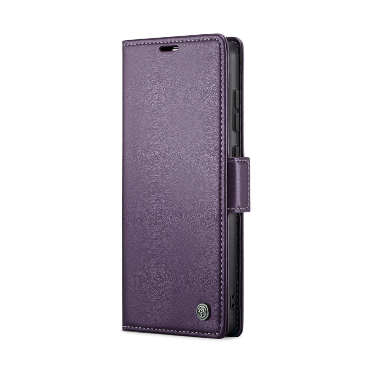 For Xiaomi Poco X6 Pro 5G/Redmi K70E 5G CaseMe 023 Butterfly Buckle Litchi Texture RFID Anti-theft Leather Phone Case(Pearly Purple) - K70E Cases by CaseMe | Online Shopping South Africa | PMC Jewellery | Buy Now Pay Later Mobicred