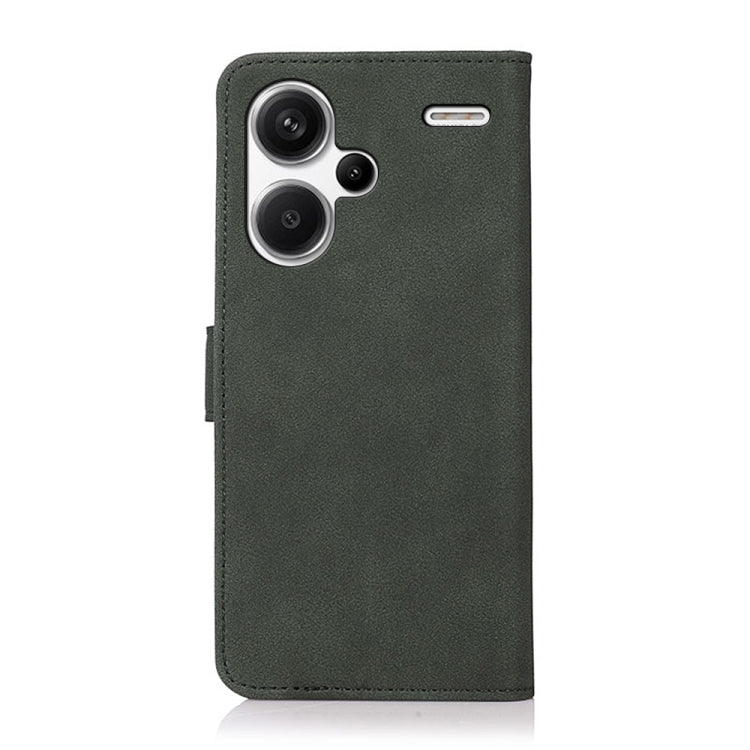 For Xiaomi Redmi Note 13 Pro+ 5G Global KHAZNEH Matte Texture Leather Phone Case(Green) - Note 13 Pro+ Cases by PMC Jewellery | Online Shopping South Africa | PMC Jewellery | Buy Now Pay Later Mobicred