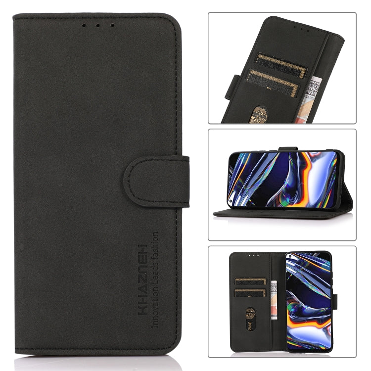 For Xiaomi Redmi Note 13 Pro 4G / POCO M6 Pro KHAZNEH Matte Texture Leather Phone Case(Black) - Note 13 Pro Cases by PMC Jewellery | Online Shopping South Africa | PMC Jewellery | Buy Now Pay Later Mobicred