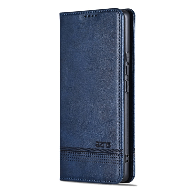 For Huawei Pura 70 Ultra AZNS Magnetic Calf Texture Flip Leather Phone Case(Dark Blue) - Huawei Cases by AZNS | Online Shopping South Africa | PMC TechLife | Buy Now Pay Later Mobicred