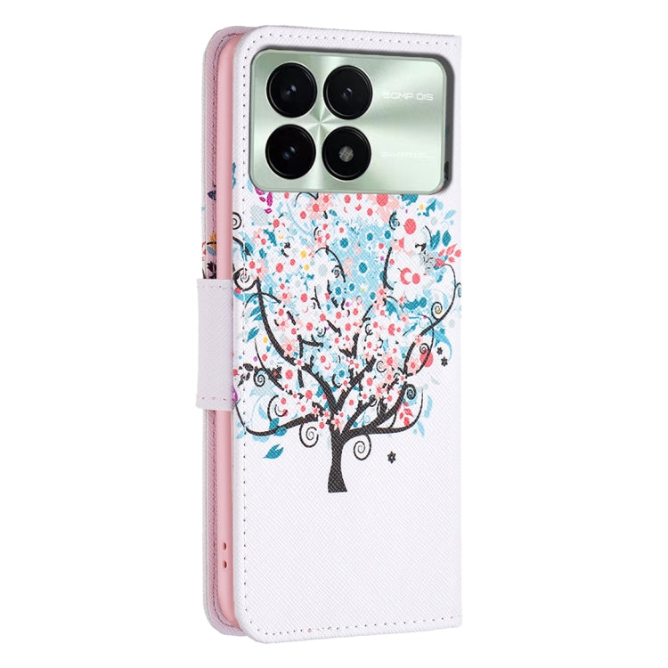 For Xiaomi Redmi K70 / K70 Pro Colored Drawing Pattern Leather Phone Case(Tree) - K70 Pro Cases by PMC Jewellery | Online Shopping South Africa | PMC Jewellery | Buy Now Pay Later Mobicred