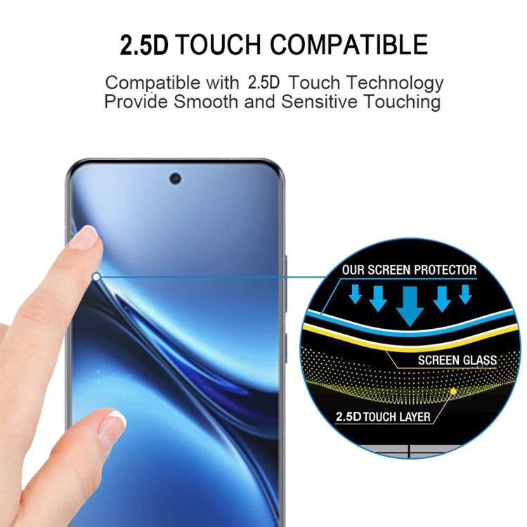 For vivo X200 Pro 3D Curved Edge Full Screen Tempered Glass Film - X200 Pro Tempered Glass by PMC Jewellery | Online Shopping South Africa | PMC Jewellery | Buy Now Pay Later Mobicred