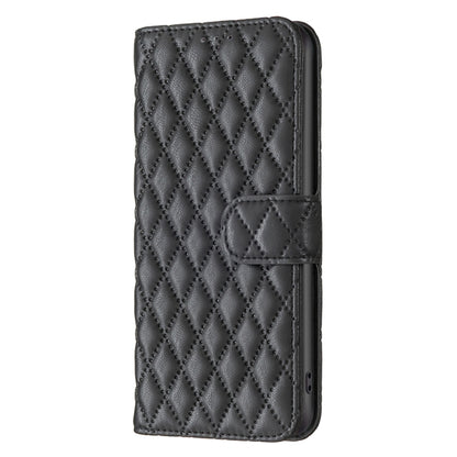 For Google Pixel 9 Diamond Lattice Wallet Leather Flip Phone Case(Black) - Google Cases by PMC Jewellery | Online Shopping South Africa | PMC Jewellery | Buy Now Pay Later Mobicred