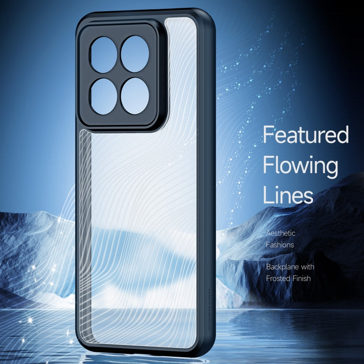 For Xiaomi 14 Pro DUX DUCIS Aimo Series TPU + PC Frosted Feel Phone Case(Black) - Xiaomi Cases by DUX DUCIS | Online Shopping South Africa | PMC Jewellery | Buy Now Pay Later Mobicred