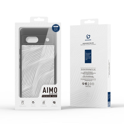 For Google Pixel 7a DUX DUCIS Aimo Series TPU + PC Frosted Feel Phone Case(Black) - Google Cases by DUX DUCIS | Online Shopping South Africa | PMC Jewellery | Buy Now Pay Later Mobicred