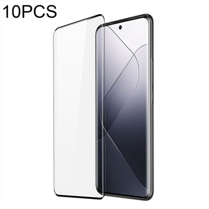 For Xiaomi 14 Pro 10pcs DUX DUCIS 0.33mm 9H Medium Alumina Tempered Glass Film - 14 Pro Tempered Glass by DUX DUCIS | Online Shopping South Africa | PMC Jewellery | Buy Now Pay Later Mobicred