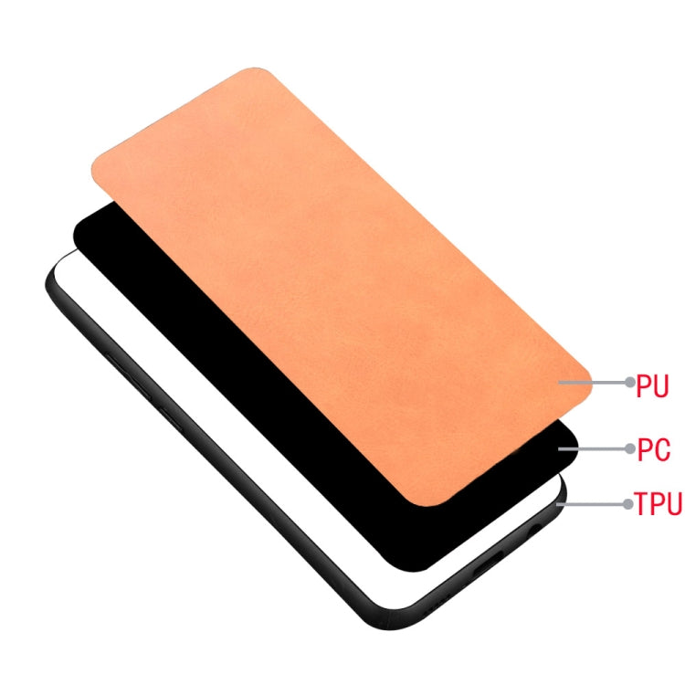 For Xiaomi 14 Ultra Sewing Cow Pattern Skin PC + PU + TPU Phone Case(Orange) - 14 Ultra Cases by PMC TechLife | Online Shopping South Africa | PMC TechLife | Buy Now Pay Later Mobicred