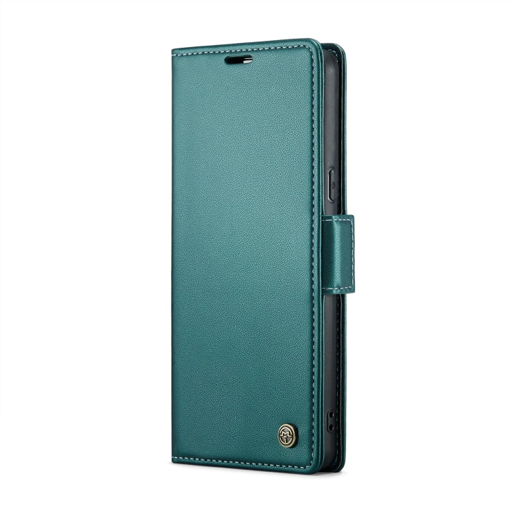 For Google Pixel 7a CaseMe 023 Butterfly Buckle Litchi Texture RFID Anti-theft Leather Phone Case(Pearly Blue) - free shipping - PMC Jewellery - Order now!