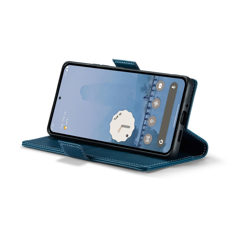 For Google Pixel 9 Pro XL CaseMe 023 Butterfly Buckle Litchi Texture RFID Anti-theft Leather Phone Case(Blue) - Google Cases by CaseMe | Online Shopping South Africa | PMC TechLife | Buy Now Pay Later Mobicred