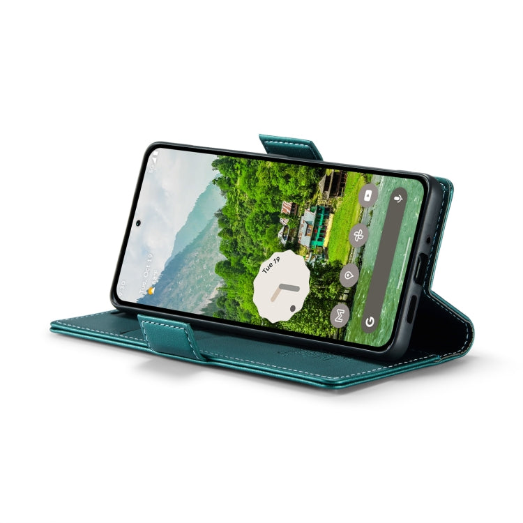 For Google Pixel 10 Pro XL / 9 Pro XL CaseMe 023 Butterfly Buckle Litchi Texture RFID Anti-theft Leather Phone Case(Pearly Blue) - free shipping - PMC TechLife - Order now!