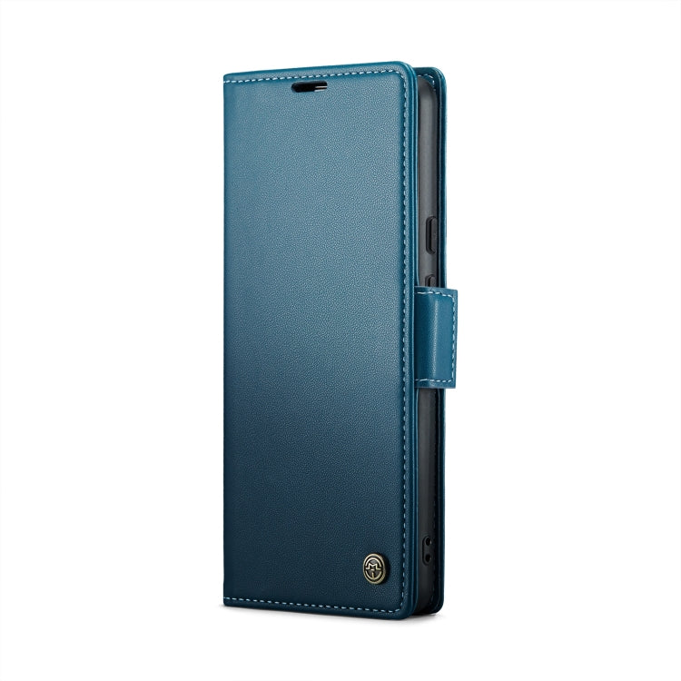 For Google Pixel 9 / 9 Pro CaseMe 023 Butterfly Buckle Litchi Texture RFID Anti-theft Leather Phone Case(Blue) - Google Cases by CaseMe | Online Shopping South Africa | PMC TechLife | Buy Now Pay Later Mobicred