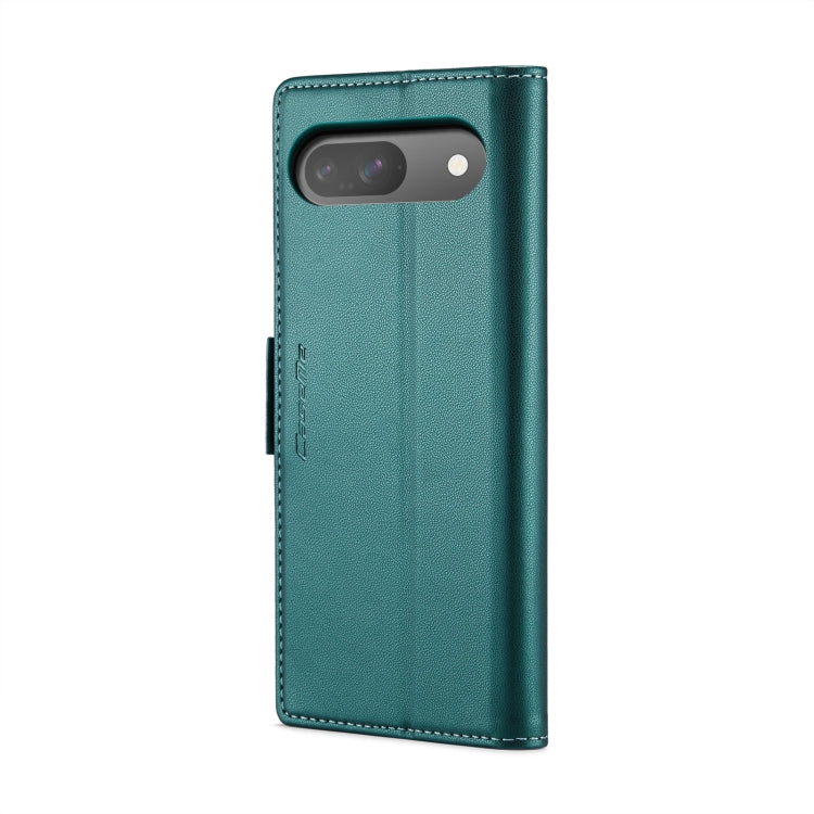 For Google Pixel 9 / 9 Pro CaseMe 023 Butterfly Buckle Litchi Texture RFID Anti-theft Leather Phone Case(Pearly Blue) - Google Cases by CaseMe | Online Shopping South Africa | PMC TechLife | Buy Now Pay Later Mobicred