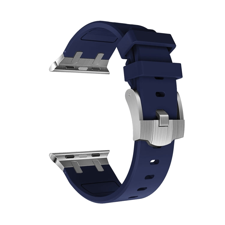 AP Silicone Watch Band For Apple Watch Series 10 42mm(Silver Blue) - free shipping - PMC TechLife - Order now!