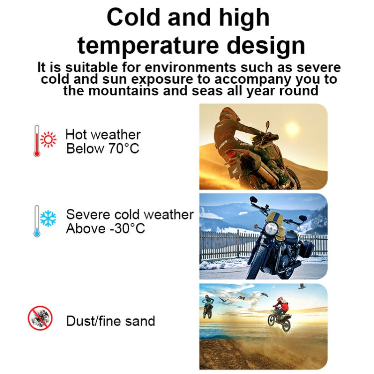 M9 Color Screen Motorcycle Solar Wireless Tire Pressure Monitor With Rear Mirror Screw Mount - Electrical System by PMC TechLife | Online Shopping South Africa | PMC TechLife | Buy Now Pay Later Mobicred