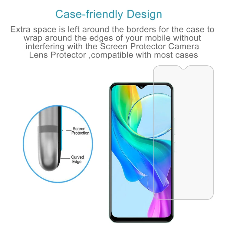 For vivo Y18e / Y18 / Y28 4G 50pcs 0.26mm 9H 2.5D Tempered Glass Film - vivo Tempered Glass by PMC TechLife | Online Shopping South Africa | PMC TechLife | Buy Now Pay Later Mobicred