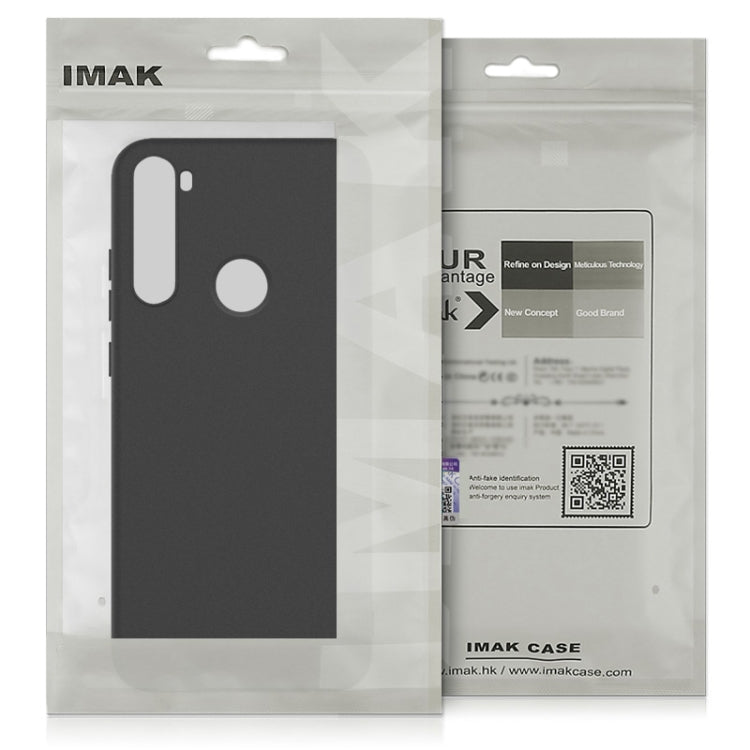 For Google Pixel 8a IMAK UC-3 Series Shockproof Frosted TPU Phone Case(Black) - Google Cases by imak | Online Shopping South Africa | PMC Jewellery | Buy Now Pay Later Mobicred