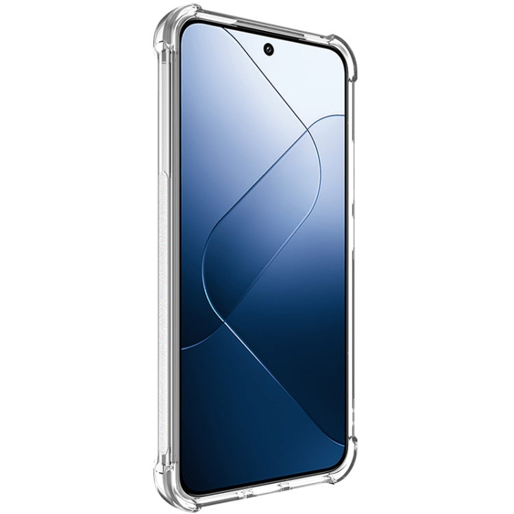 For Xiaomi 14 5G imak Shockproof Airbag TPU Phone Case(Transparent) - free shipping - PMC Jewellery - Order now!