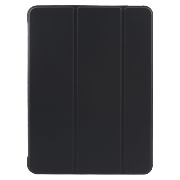 For iPad 10.9 2022 / Air 5 / Air 4 GEBEI 3-folding Holder Shockproof Flip Leather Tablet Case(Black) - free shipping - PMc TechLife - Order now!