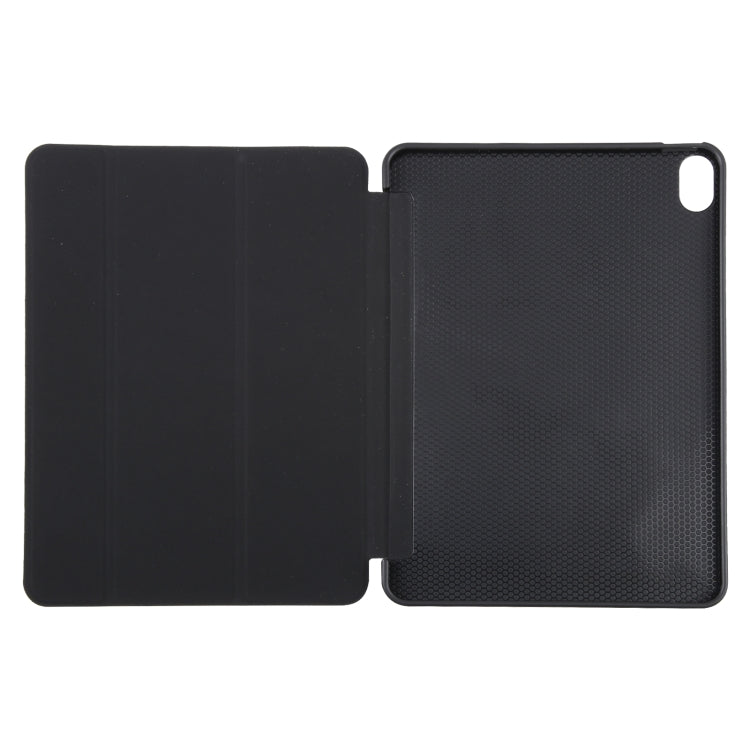 For iPad 10.9 2022 / Air 5 / Air 4 GEBEI 3-folding Holder Shockproof Flip Leather Tablet Case(Black) - free shipping - PMc TechLife - Order now!