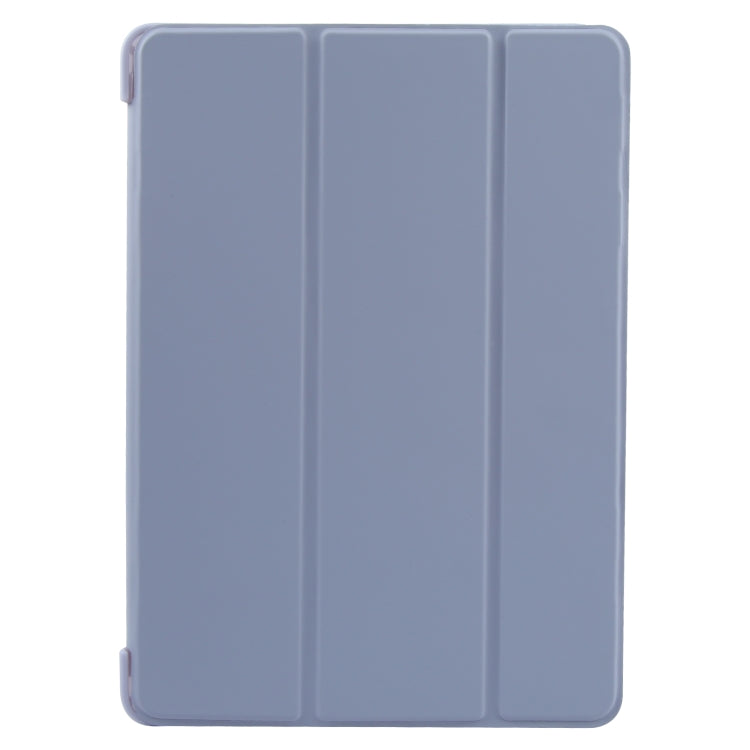 For iPad 9.7 2018 & 2017 / Air / Air2 GEBEI 3-folding Holder Shockproof Flip Leather Tablet Case(Light Purple) - free shipping - PMc TechLife - Order now!