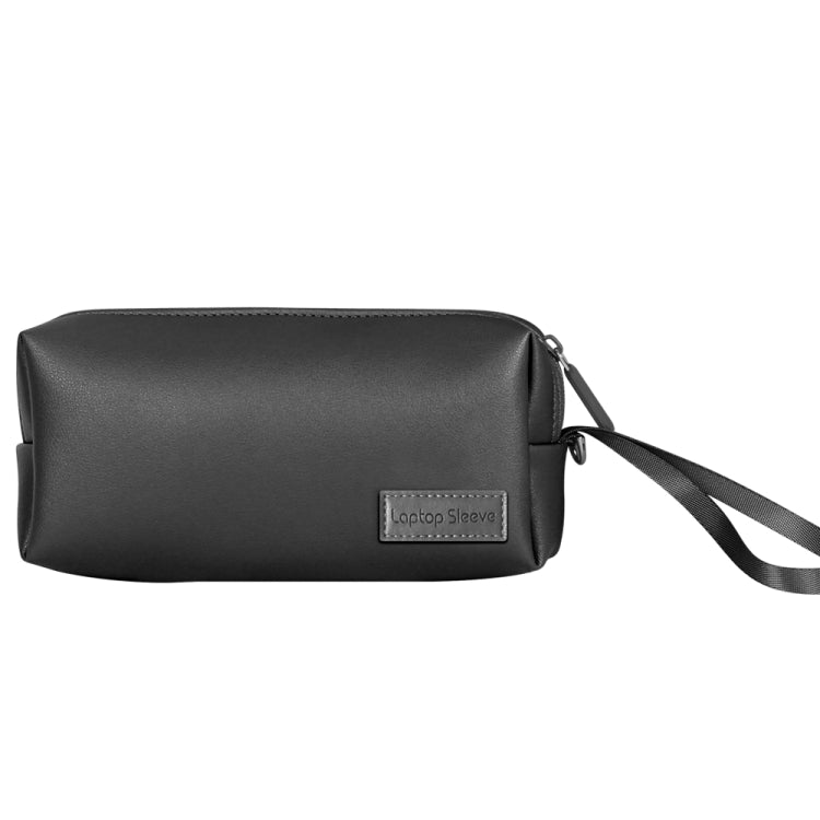 Waterproof PU Leather Laptop Accessory Bag(Black) - Other by PMC Jewellery | Online Shopping South Africa | PMC Jewellery | Buy Now Pay Later Mobicred