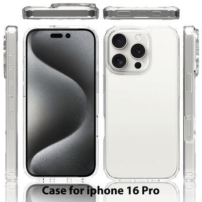 For iPhone 16 Pro Scratchproof Acrylic TPU Phone Case(Transparent) - iPhone 16 Pro Cases by PMC Jewellery | Online Shopping South Africa | PMC Jewellery | Buy Now Pay Later Mobicred