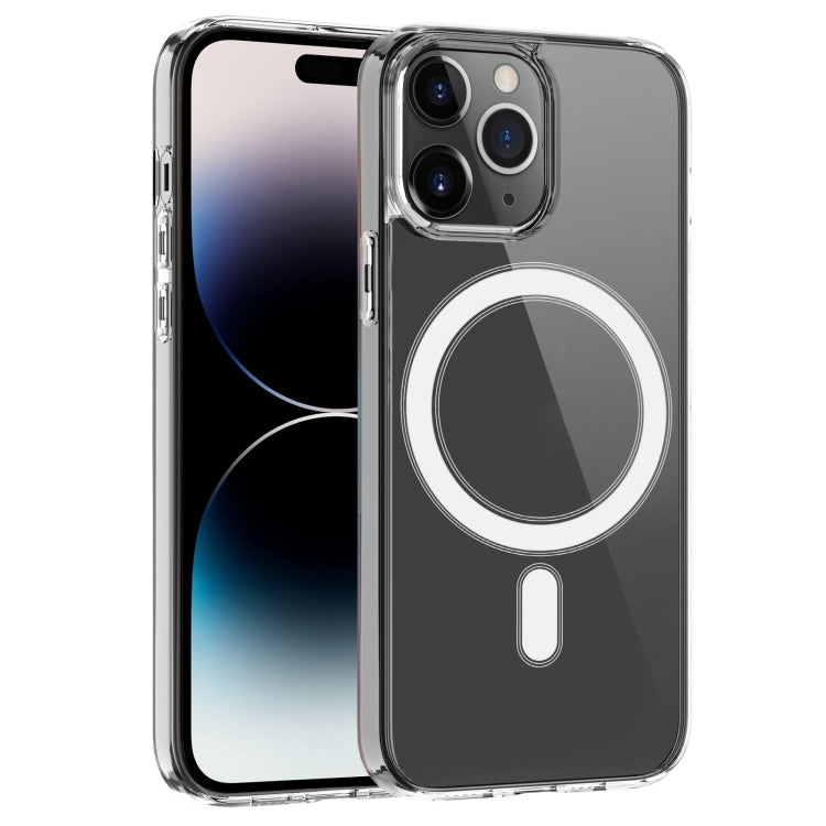 For iPhone 16 Pro MagSafe Clear Acrylic PC +TPU Phone Case(Transparent) - iPhone 16 Pro Cases by PMC Jewellery | Online Shopping South Africa | PMC Jewellery | Buy Now Pay Later Mobicred