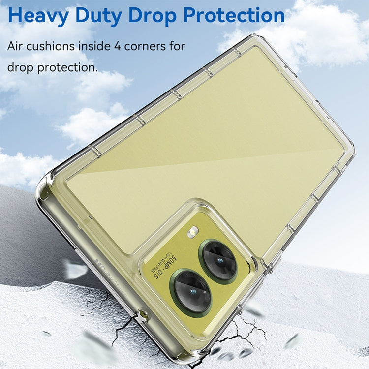 For Motorola S50 Neo Colorful Series Acrylic Hybrid TPU Phone Case(Transparent) - free shipping - PMC TechLife - Order now!