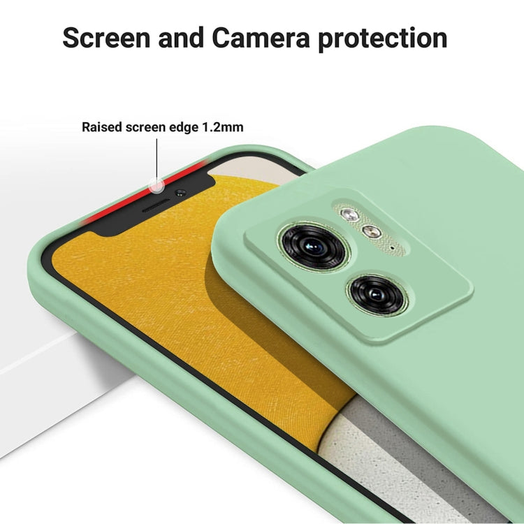 For Motorola Edge 2023 Solid Color Liquid Silicone Dropproof Full Coverage Phone Case(Green) - free shipping - PMC TechLife - Order now!