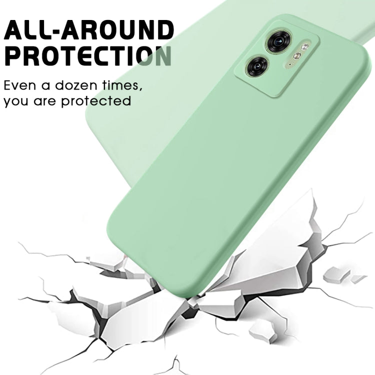 For Motorola Edge 2023 Solid Color Liquid Silicone Dropproof Full Coverage Phone Case(Green) - free shipping - PMC TechLife - Order now!