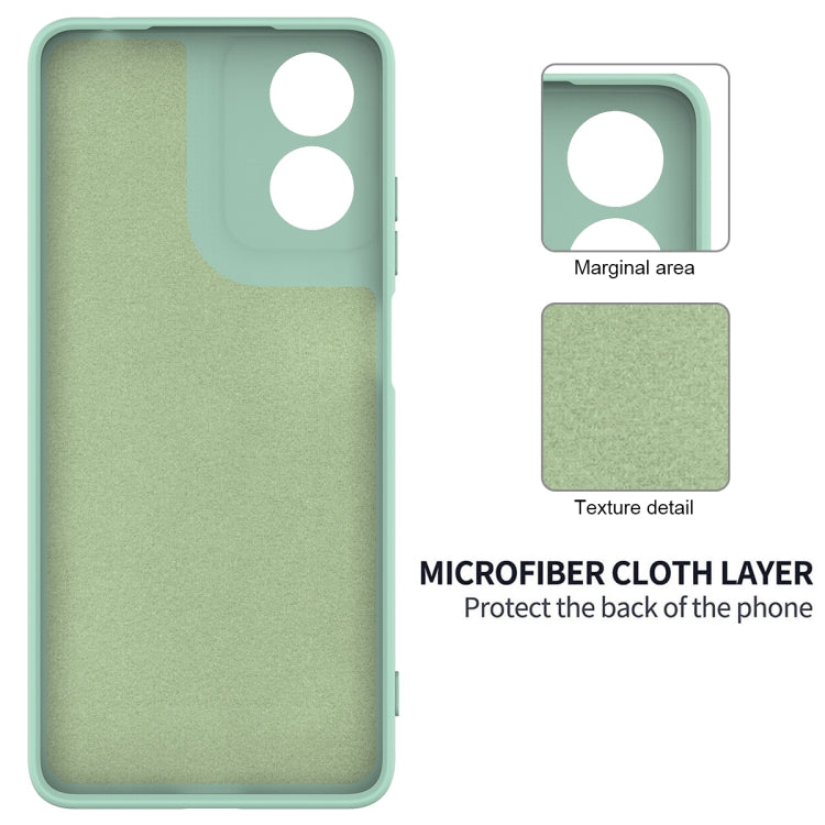 For Motorola Moto E14 Solid Color Liquid Silicone Dropproof Full Coverage Phone Case(Green) - free shipping - PMC TechLife - Order now!
