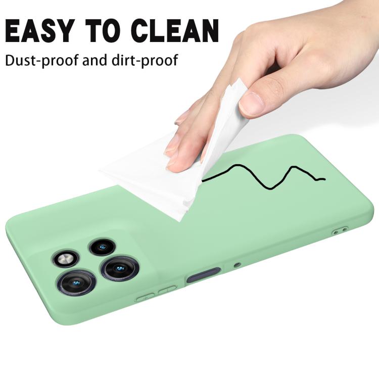 For Motorola Moto G Power 2025 Solid Color Liquid Silicone Dropproof Full Coverage Phone Case(Green) - free shipping - PMC TechLife - Order now!