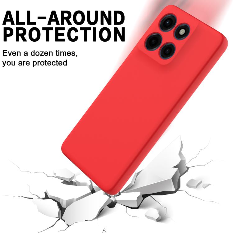 For Motorola Moto G Stylus 5G 2025 Solid Color Liquid Silicone Dropproof Full Coverage Phone Case(Red) - free shipping - PMC TechLife - Order now!