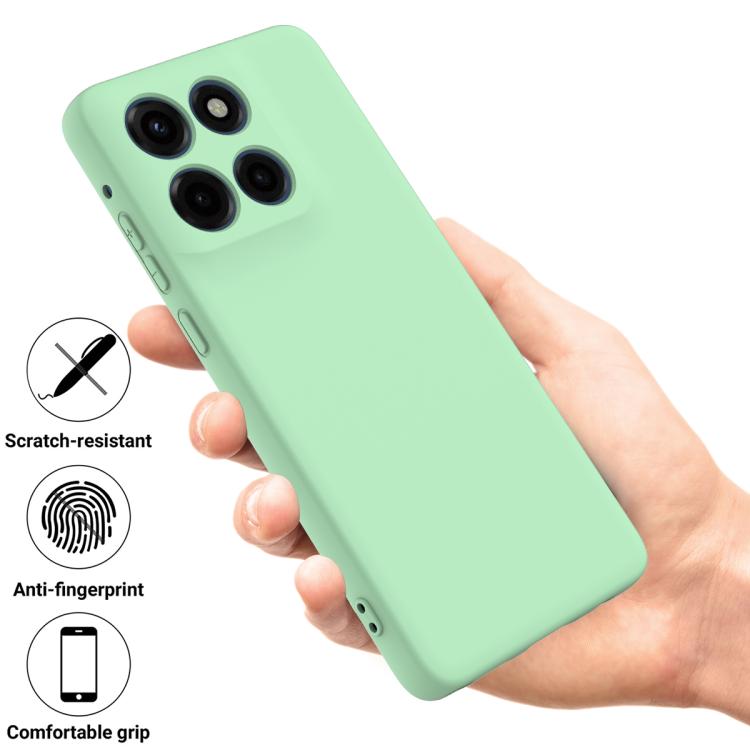 For Motorola Moto G Stylus 5G 2025 Solid Color Liquid Silicone Dropproof Full Coverage Phone Case(Green) - free shipping - PMC TechLife - Order now!