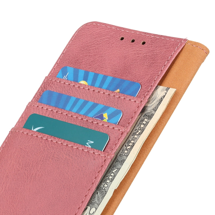 For Xiaomi Redmi K70 5G / K70 Pro 5G KHAZNEH Cowhide Texture Flip Leather Phone Case(Pink) - K70 Cases by PMC Jewellery | Online Shopping South Africa | PMC Jewellery | Buy Now Pay Later Mobicred